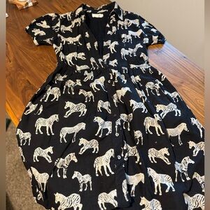 Porridge Clothing Zebra Dress
